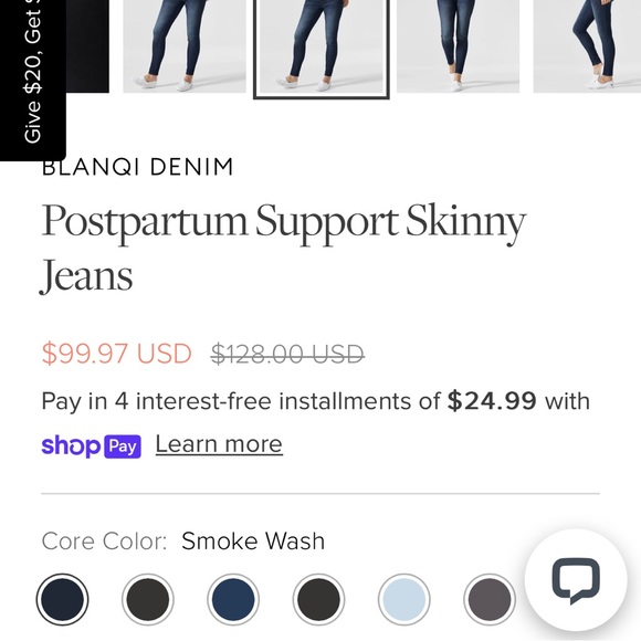 Postpartum Support Skinny Jeans - Picture 5 of 6
